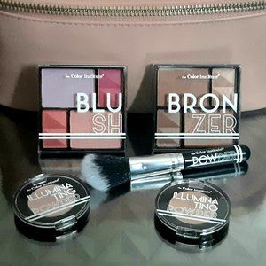 the color institute defining beauty train case makeup set